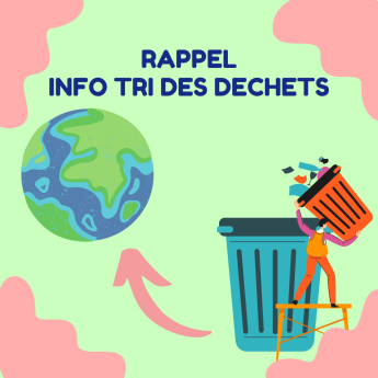 RAPPEL INFO TRI DECHETS