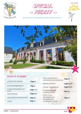 1ERE PAGE BULLETIN ETE 2025